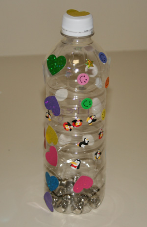 DIY Water Bottle Shakers - Mother Goose Club